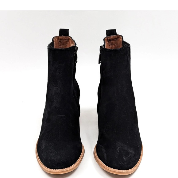 New without box PAUL GREEN WOMEN SANTE COWBOY ITALIAN BLACK SUEDE BOOTS SIZE main image 7